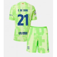 Barcelona Frenkie de Jong #21 Replica Third Minikit 2024-25 Short Sleeve (+ pants)